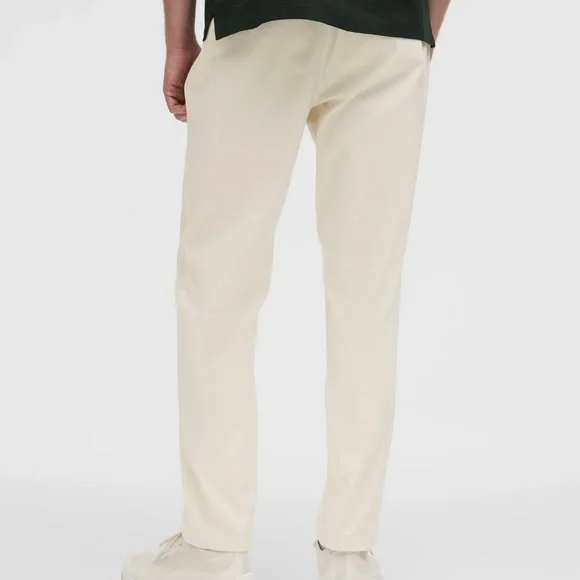 ABC WovenAir Slim Pull-On Pant NWT Regular Size Medium Light Ivory